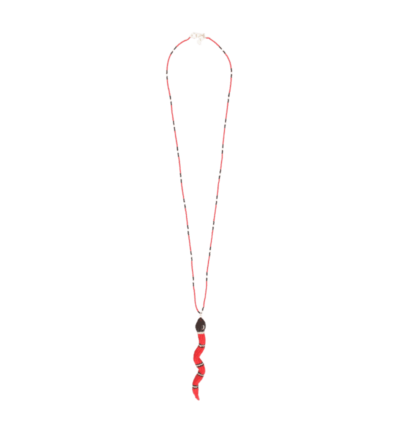 Collar Serpiente Coral