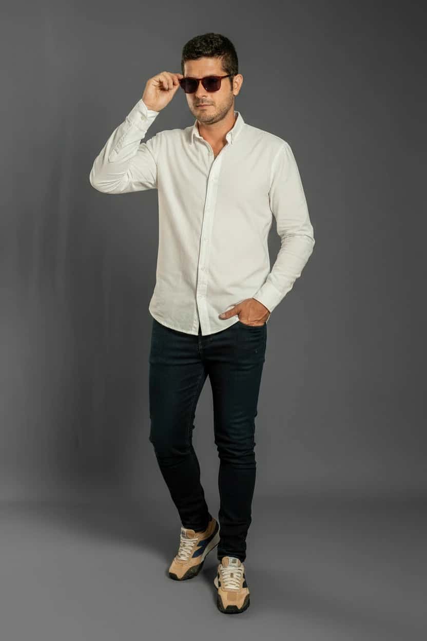 Camisa Oxford - miniatura 3