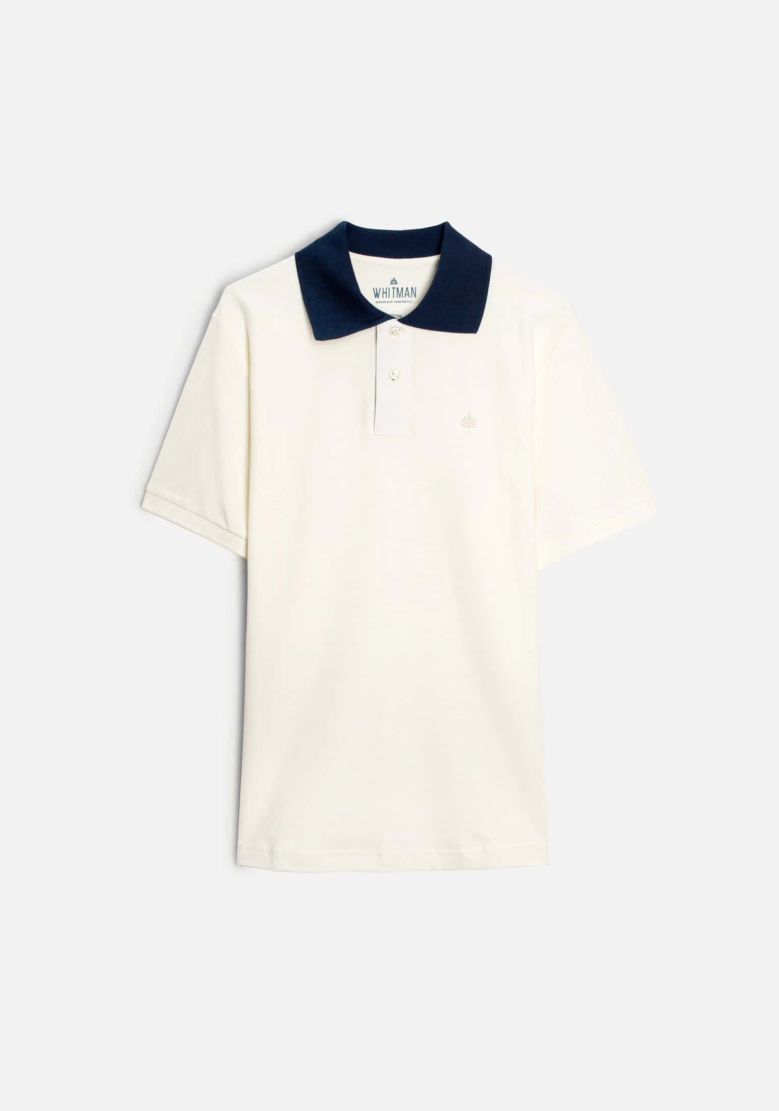 Camiseta Polo H Mzc. Marfil L-Atn