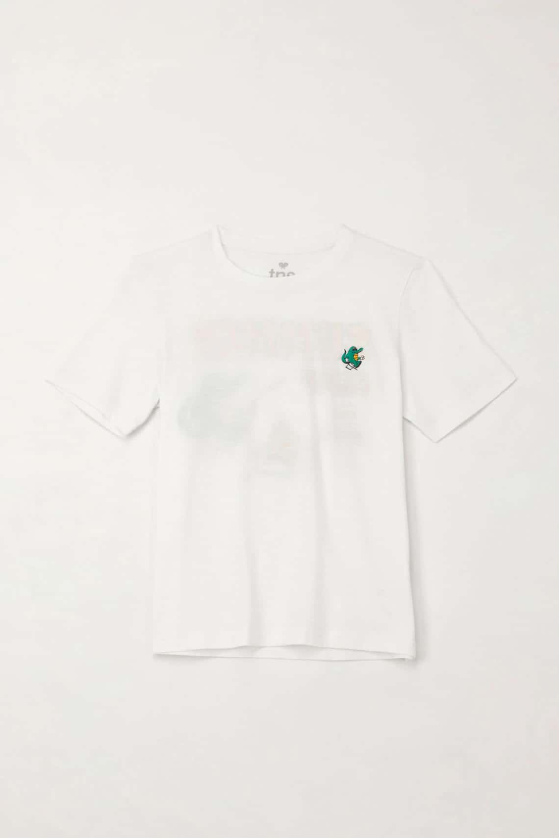Camiseta con estampado Summer Camp blanca para niño