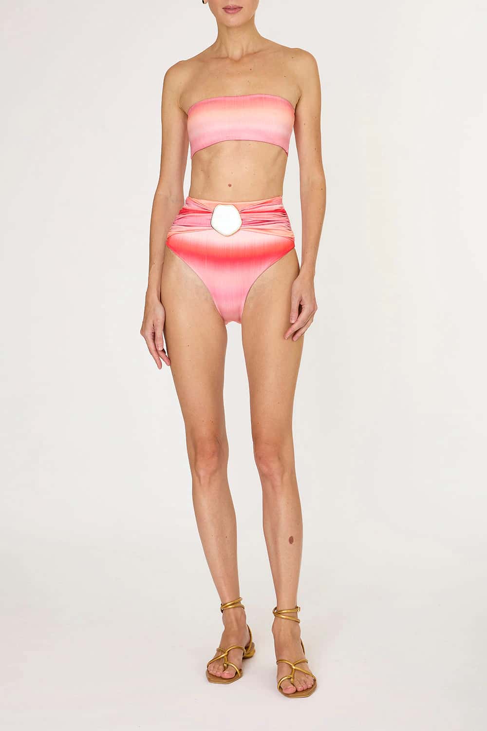 CORAL GARO BIKINI TOP