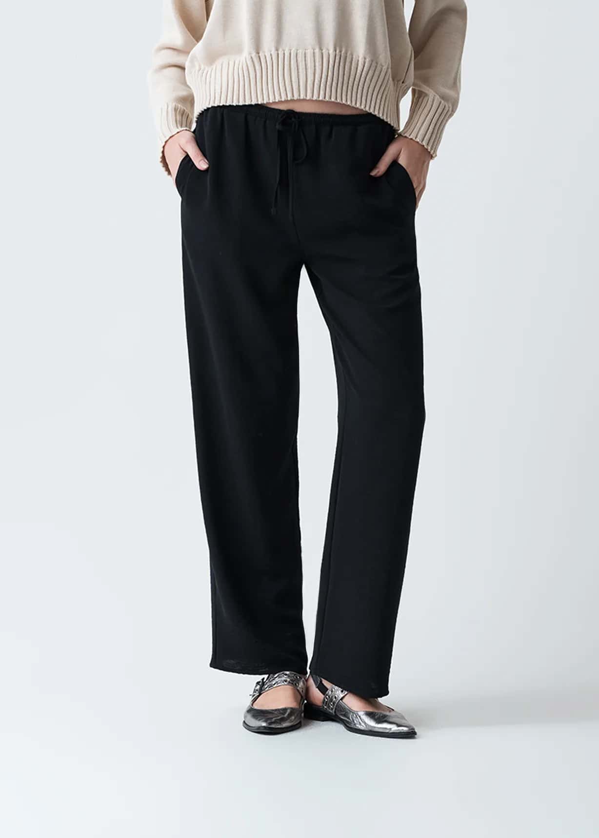 Pantalón Straight para anudar