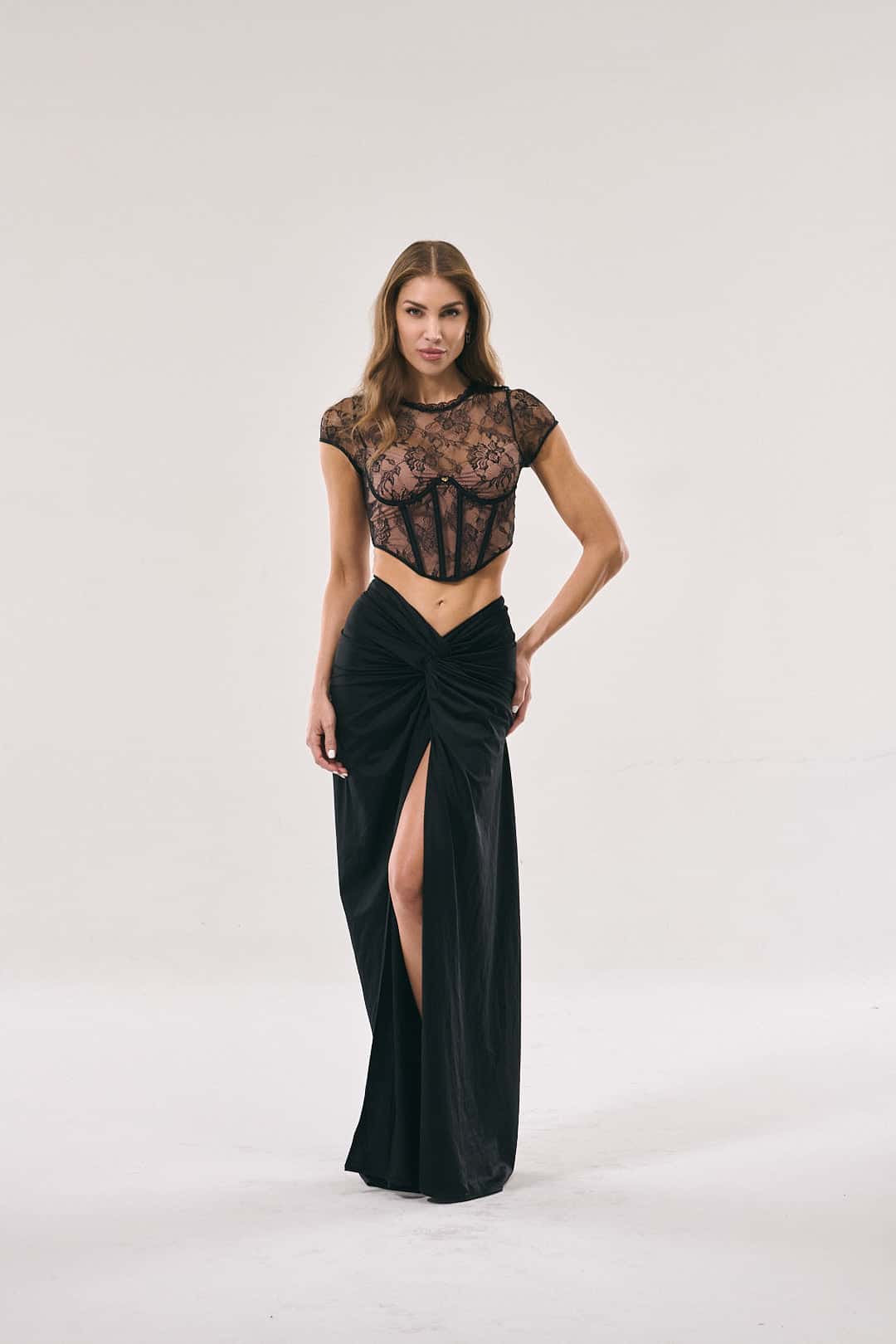 Bustier Vittoria negro