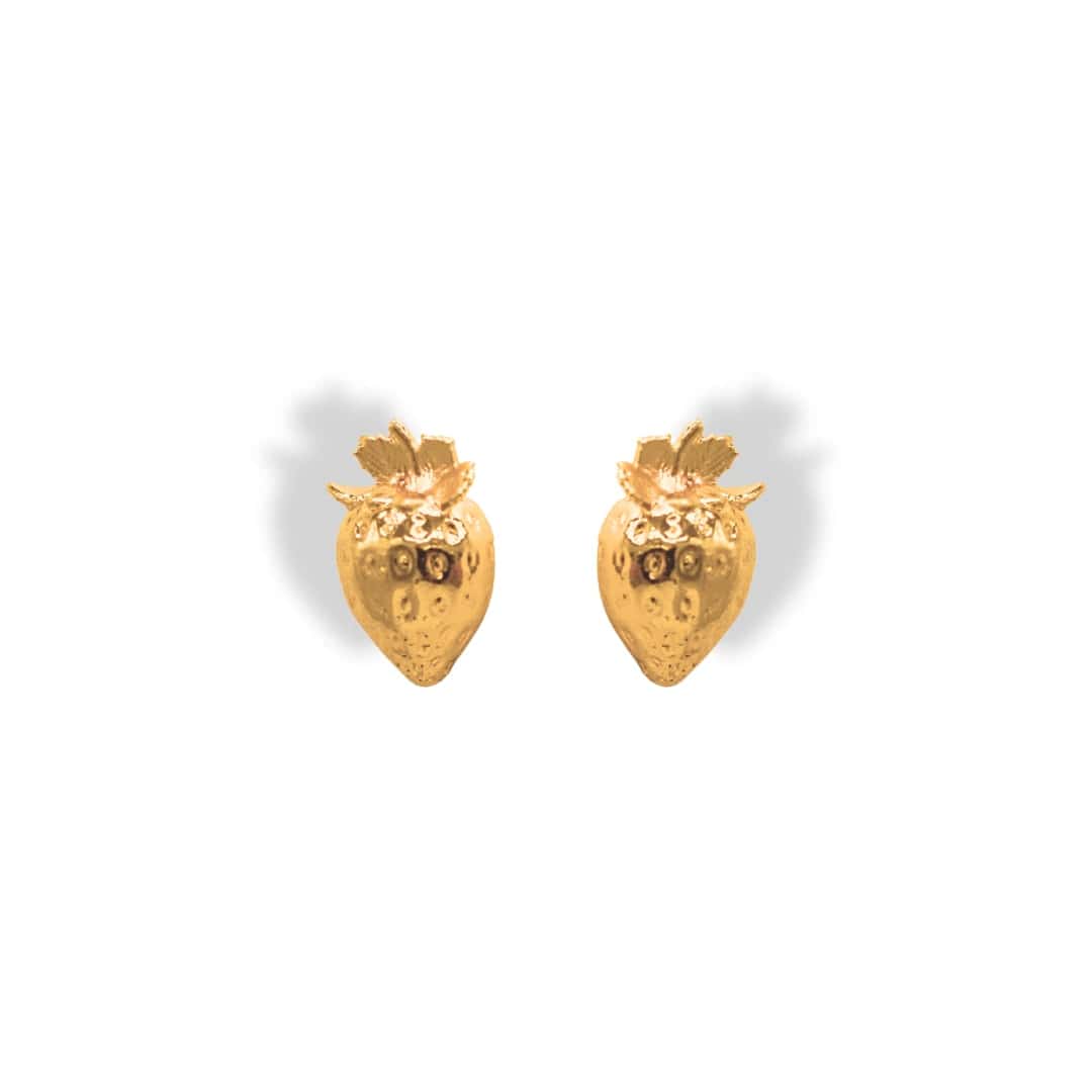 Aretes de fresa