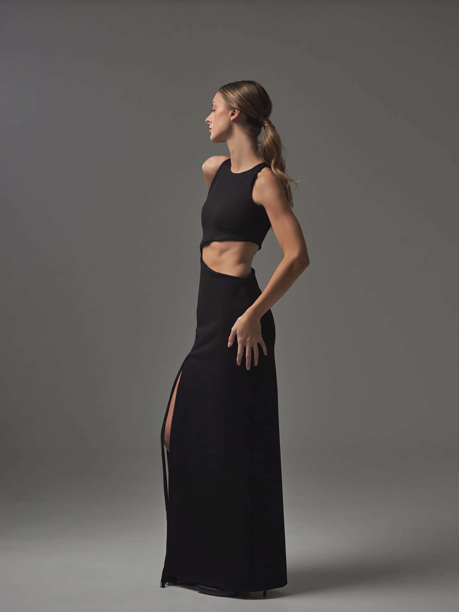 Vestido Tulcan Negro - miniatura 4