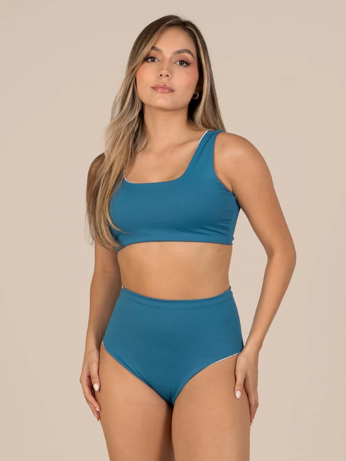Vestido de bano lady benetton