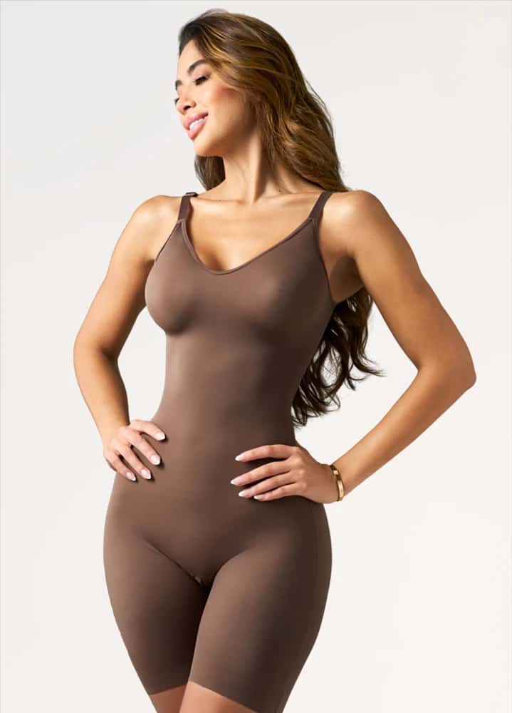 Body Invisible: Body moldeador a media pierna | Salome 5505 | Ant 01L3