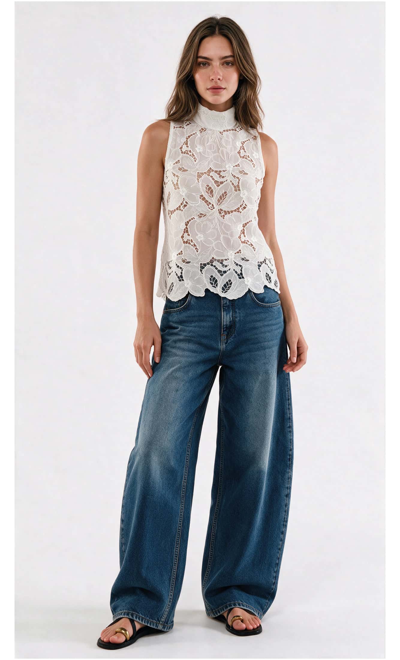 Blusa Limahuli Ecru