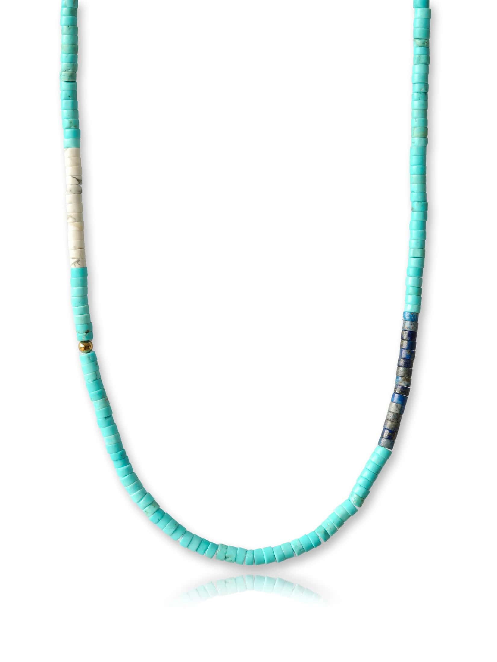 Collar Arrecife Heishi 4mm - miniatura 1