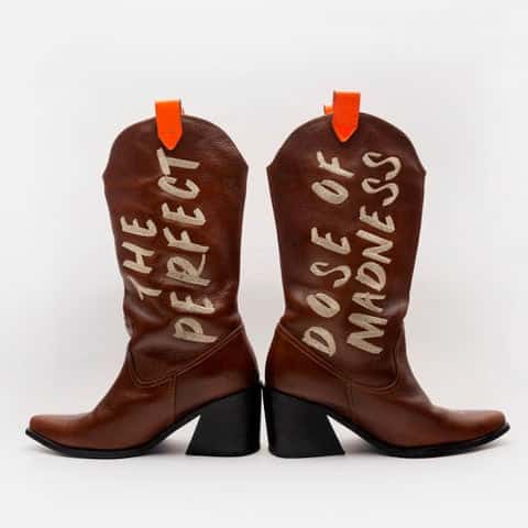 TEXIS boots - TOBACCO -