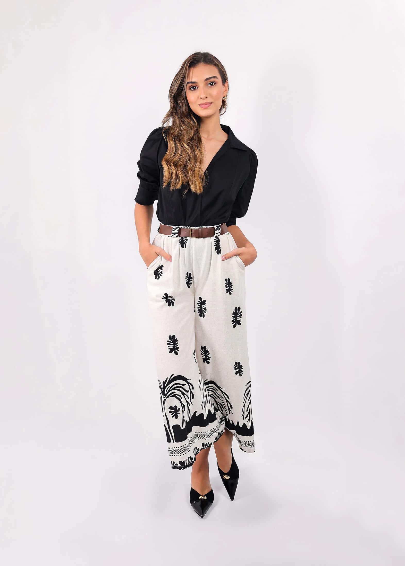 Pantalón Motif High