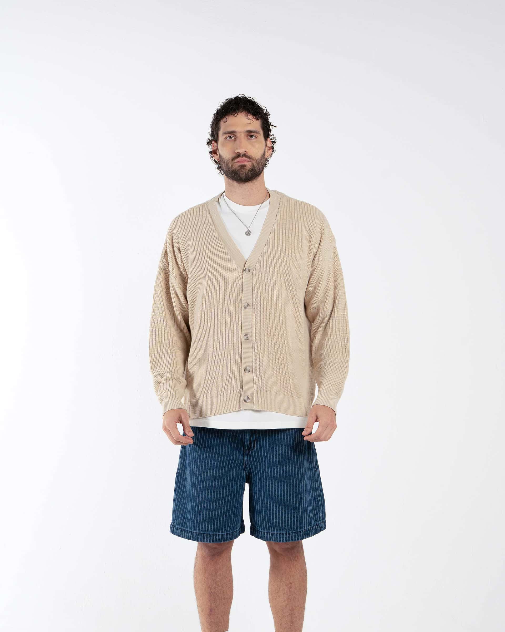 RUM'|S BEIGE CARDIGAN