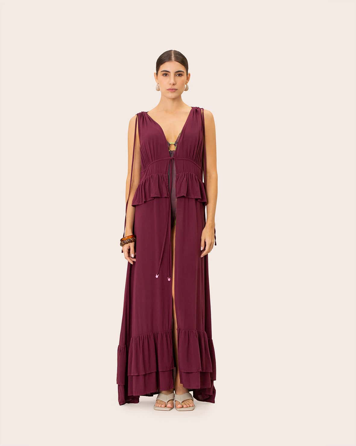 Vestido largo Dara - Eco