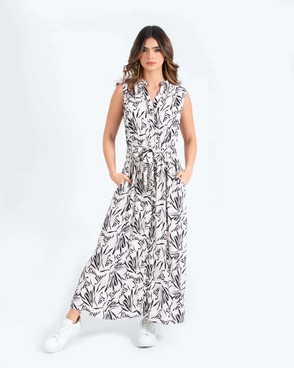 Vestido estampado para mujer