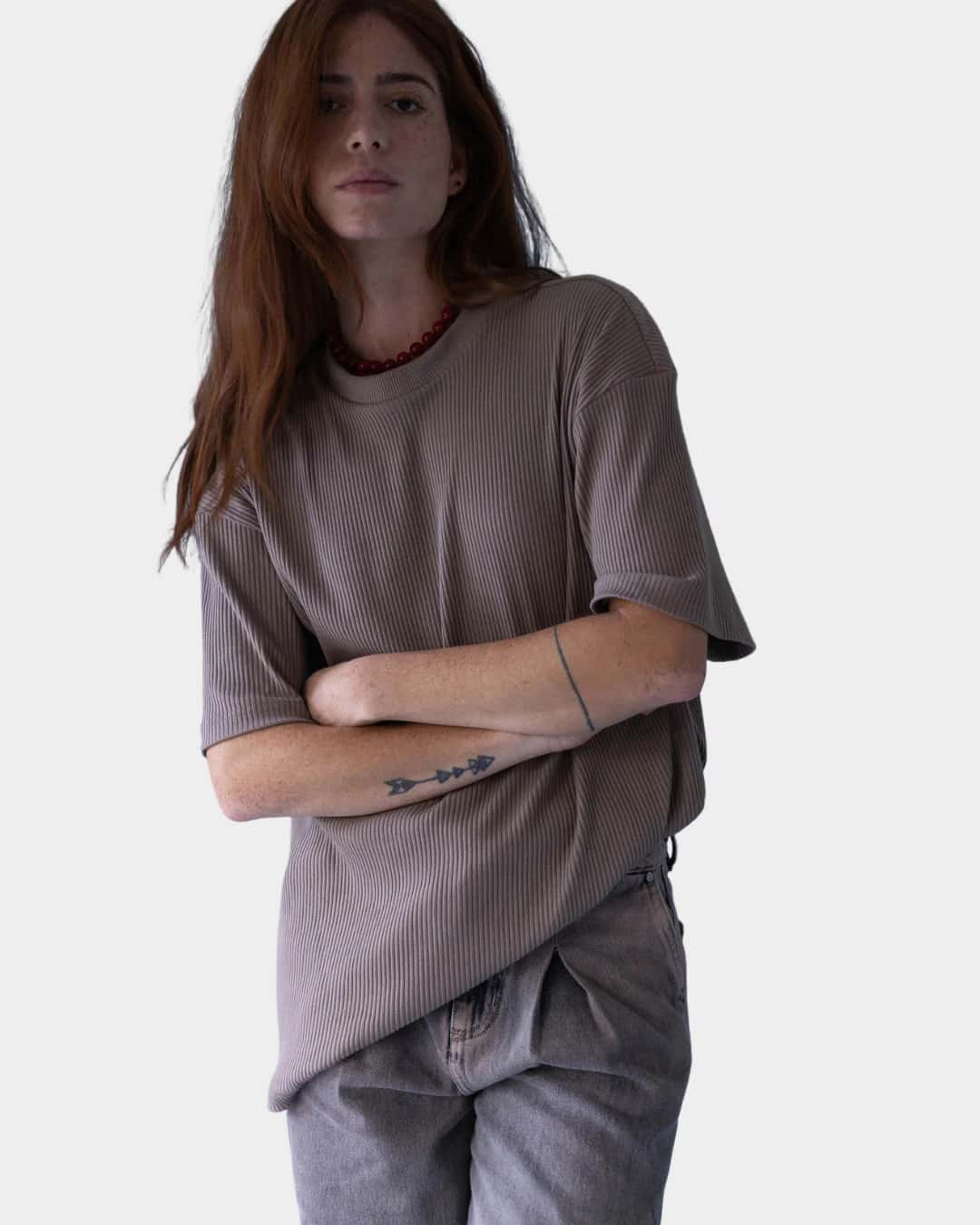 CAMISETA MAREA TAUPE - miniatura 1