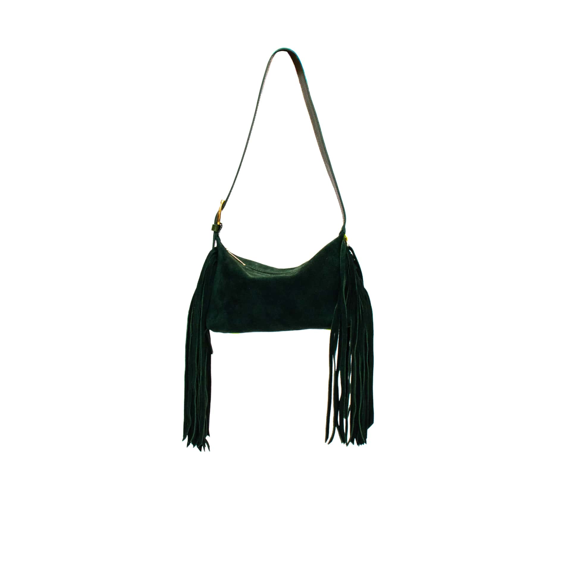 FORTUNE FRINGE - Verde Botella