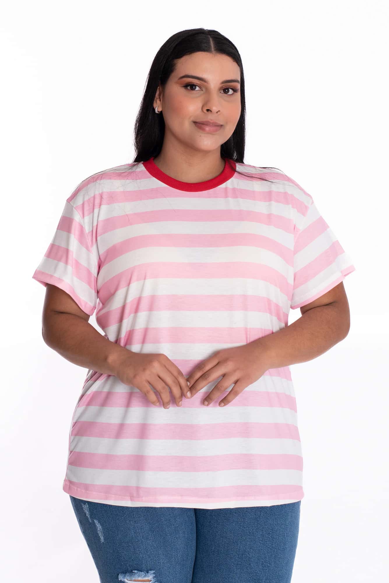 Camiseta Pocket Rosada