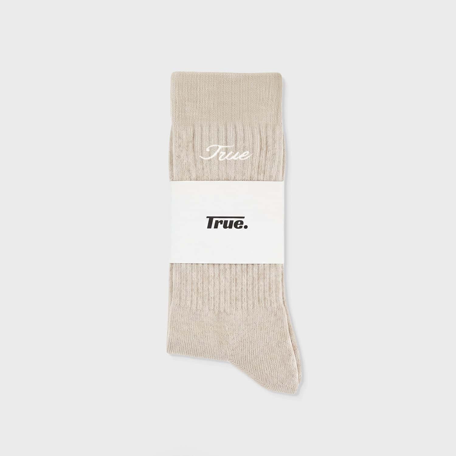 True Ribbed Socks - Camel - miniatura 2
