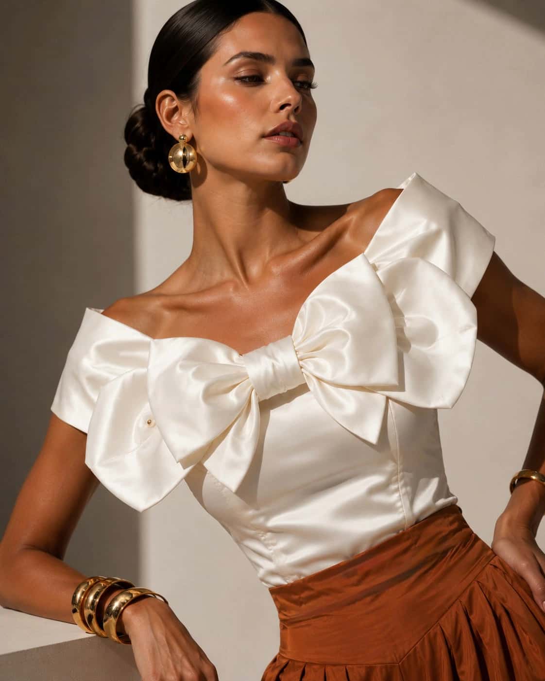 Blusa Marianela blanco off white - miniatura 2