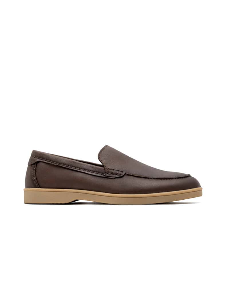 Mocasín casual para hombre en cuero REF THIA01