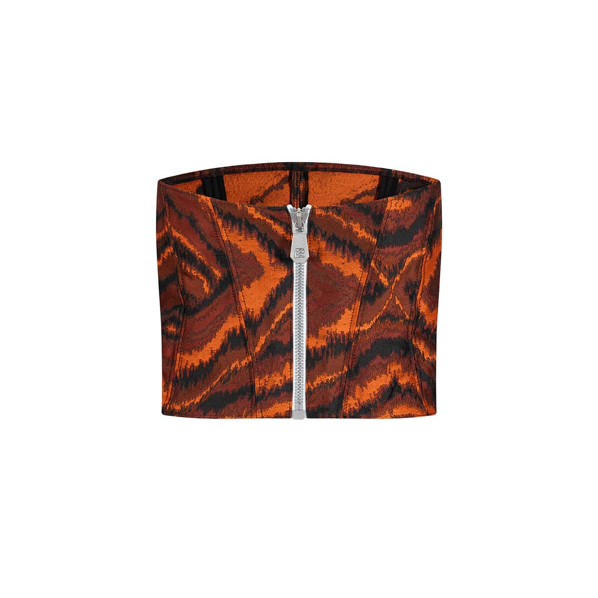 CORSET TOP JACQUARD - miniatura 3
