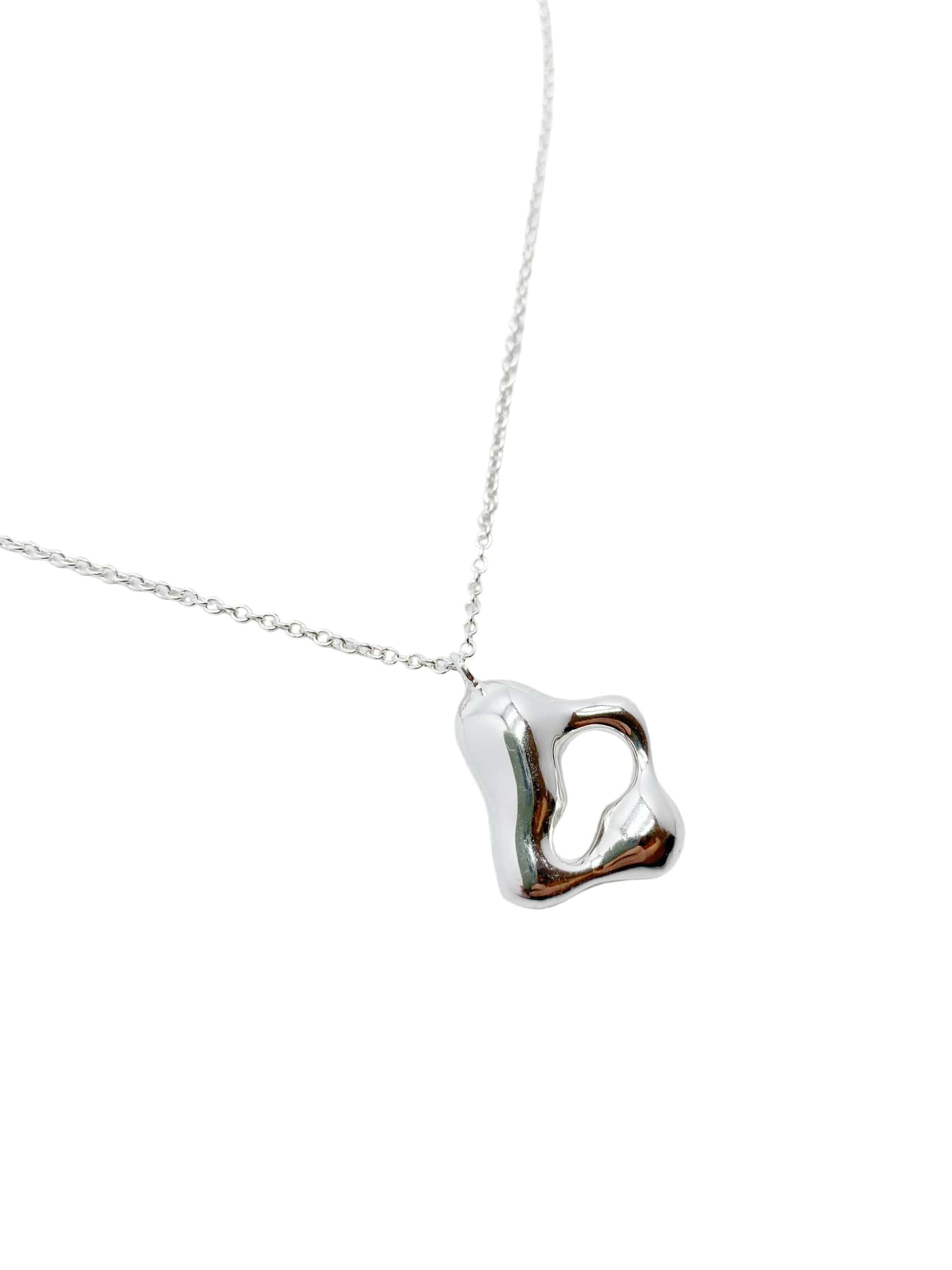 cadena letra cosmic water silver - miniatura 9