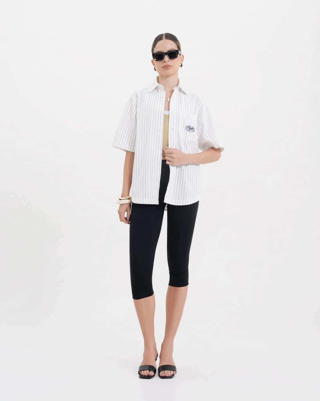 ACROSS THE LINES BUTTON SHIRT - miniatura 4