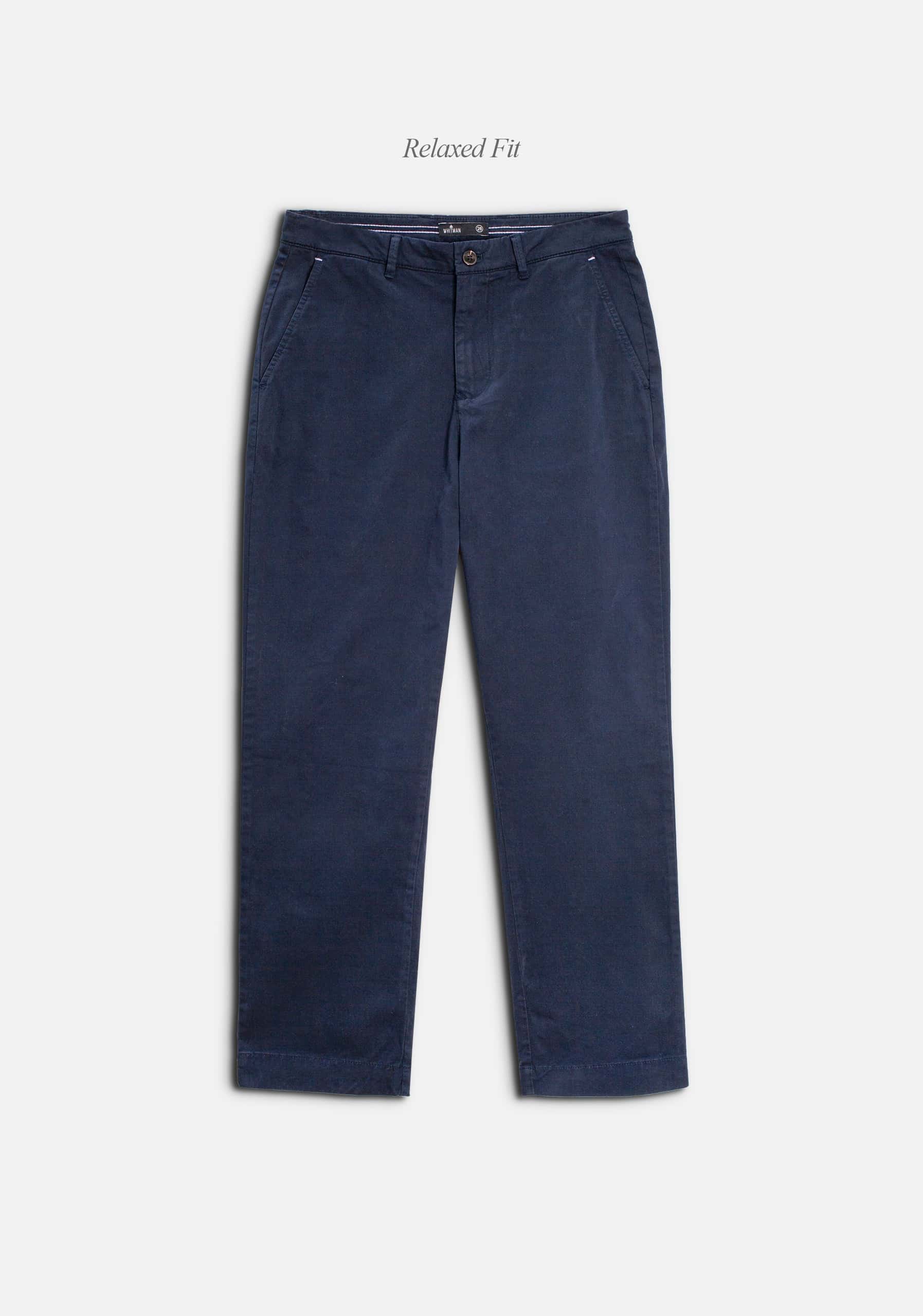 Pantalón H Halford Unicolor Azul Oscuro