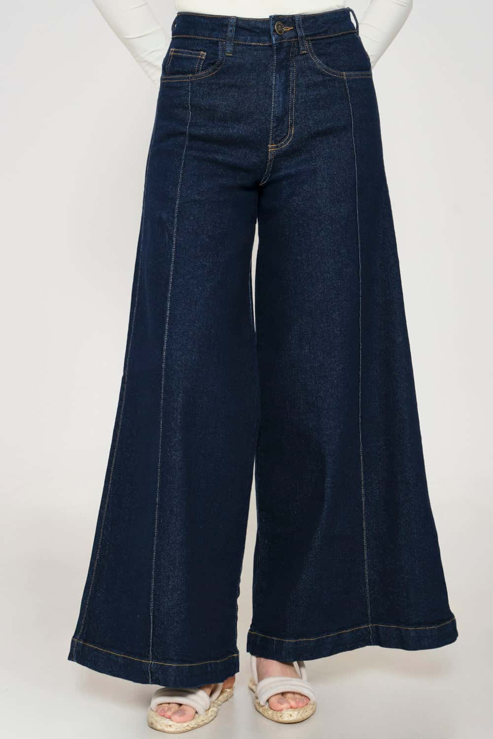 Jean rivera denim azul oscuro