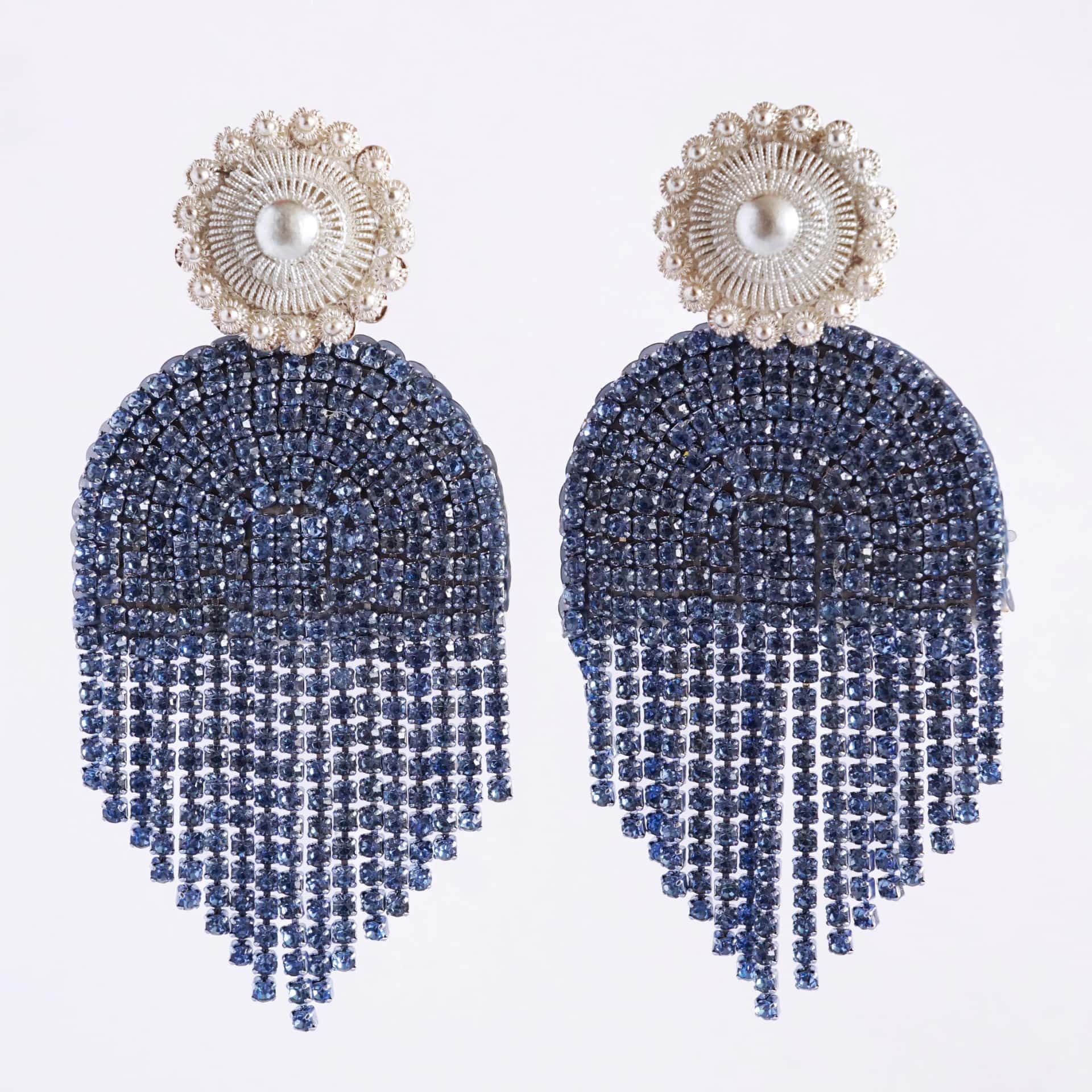 Aretes Liria Bleu