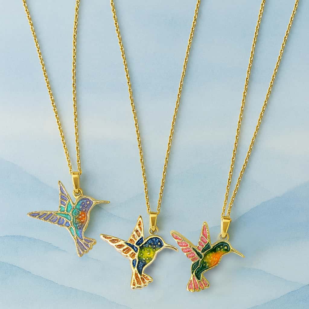 Collar colibrí