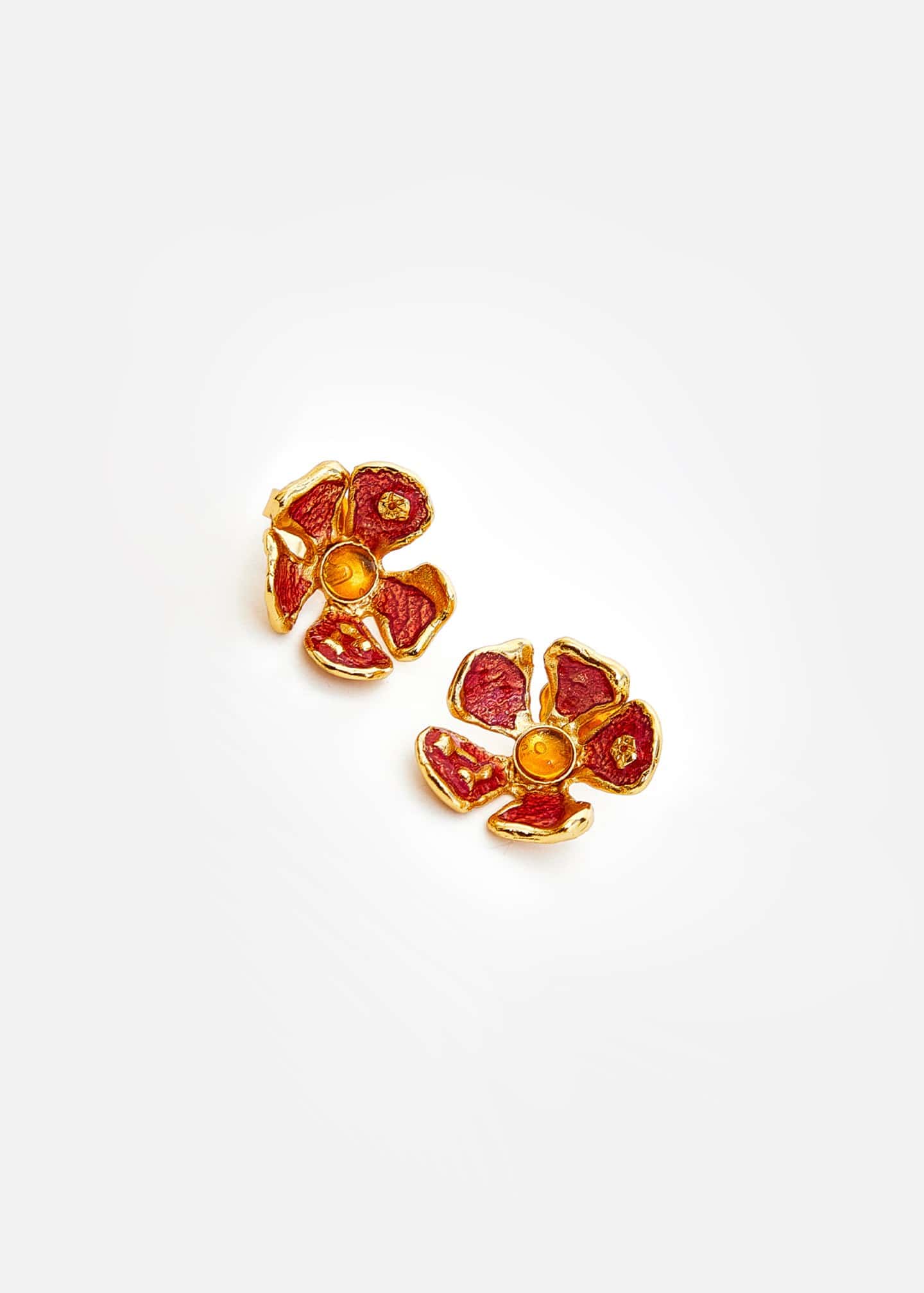 Aretes Florastesia Midi Berry