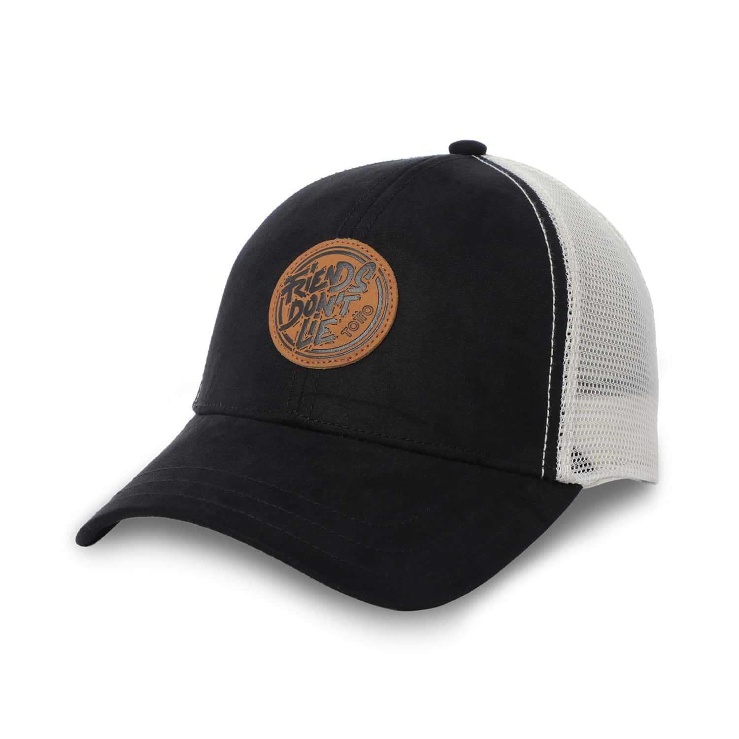 Gorra Camionera Voltty color Negra/Blanca/