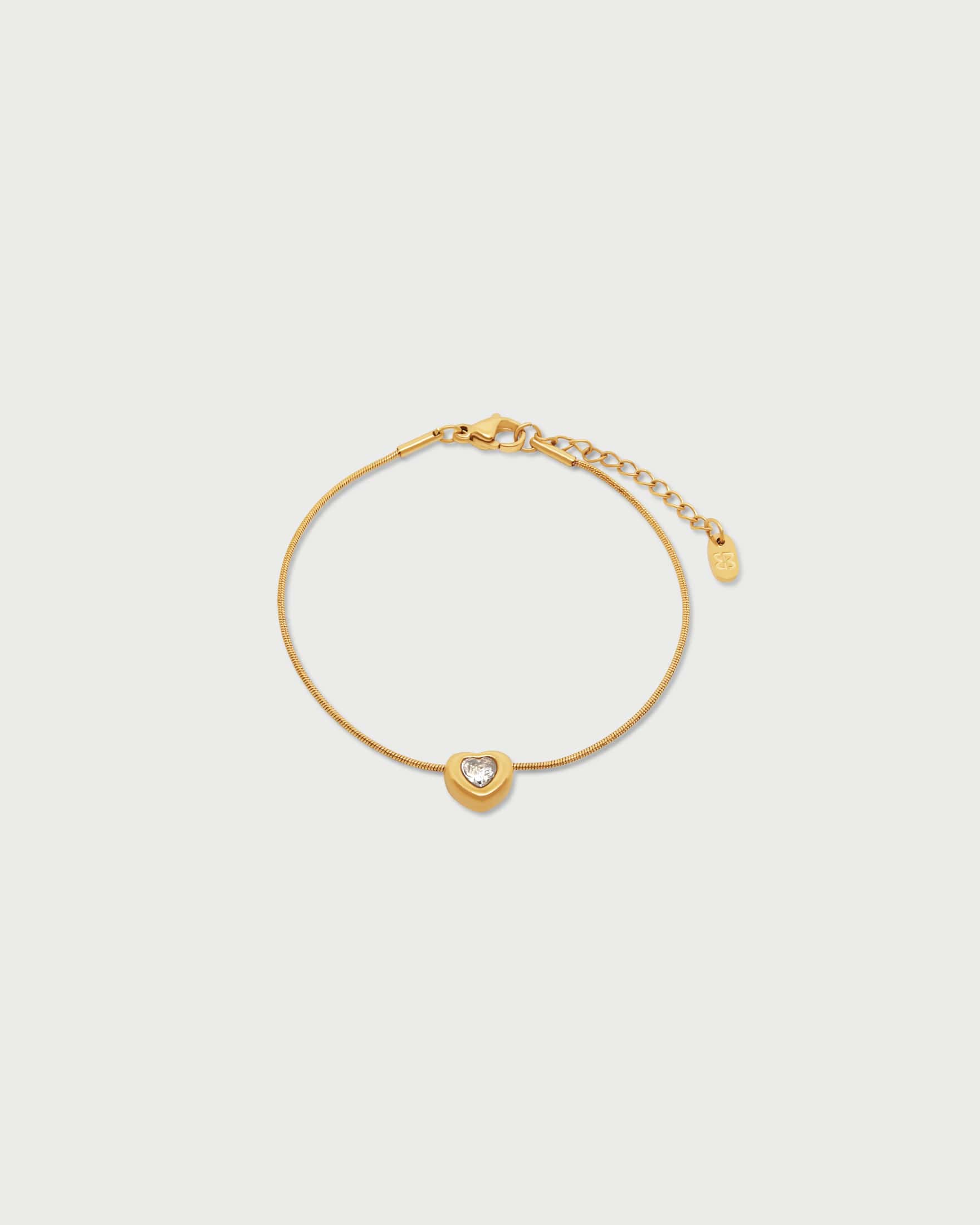Pulsera Corazón Cristal Tinny