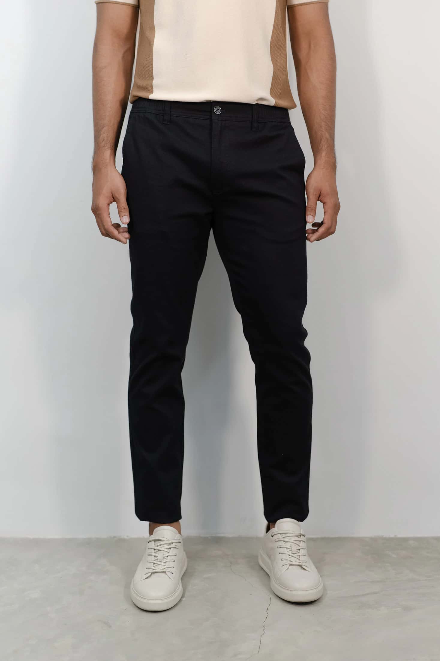 Pantalón Chino Pique Navy