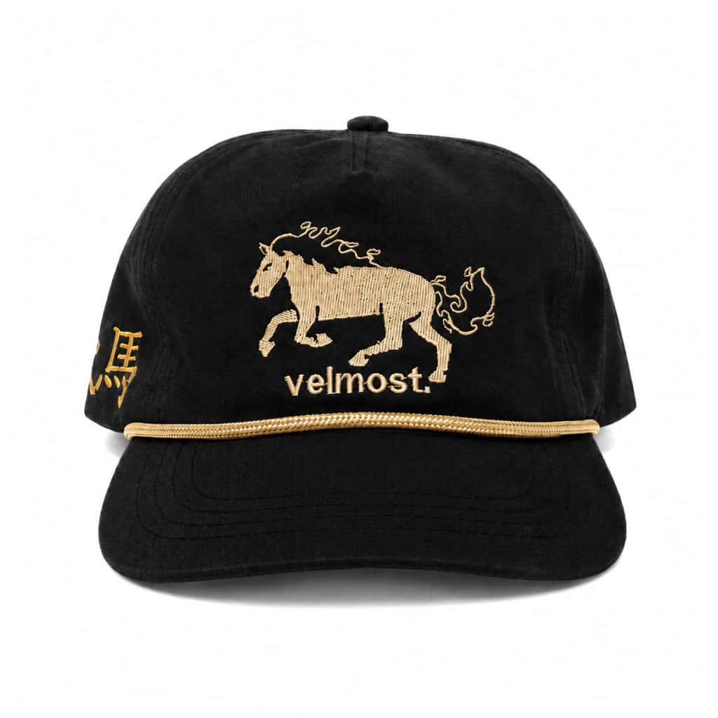 Gorra Caballo de Fuego (negra)
