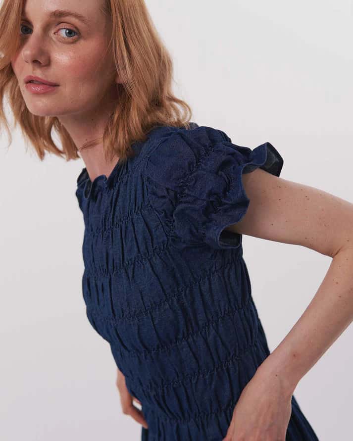 VESTIDO ATENAS NAVY - miniatura 2