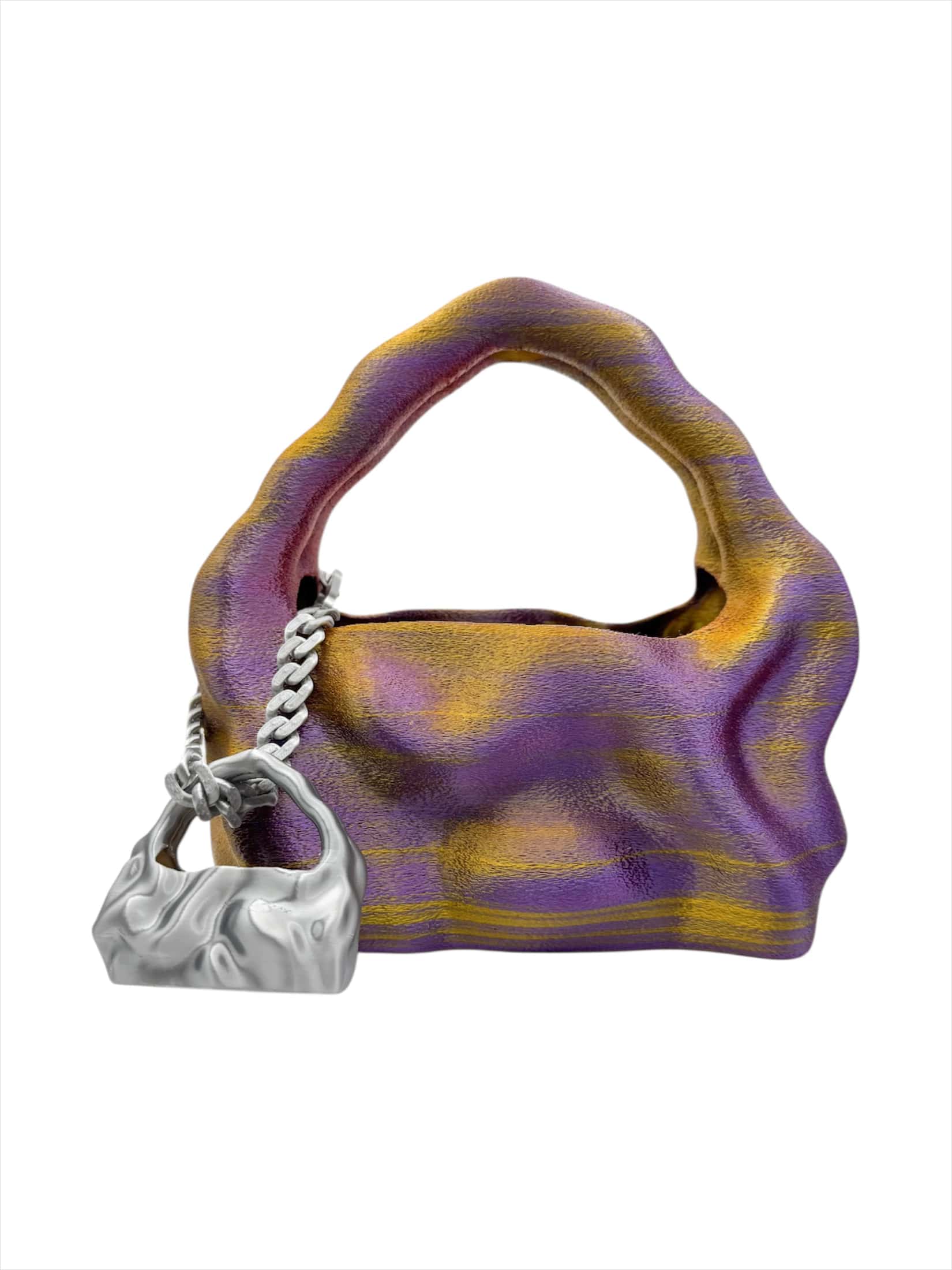 bolso grande cosmic water rojo, dorado, púrpura - miniatura 5
