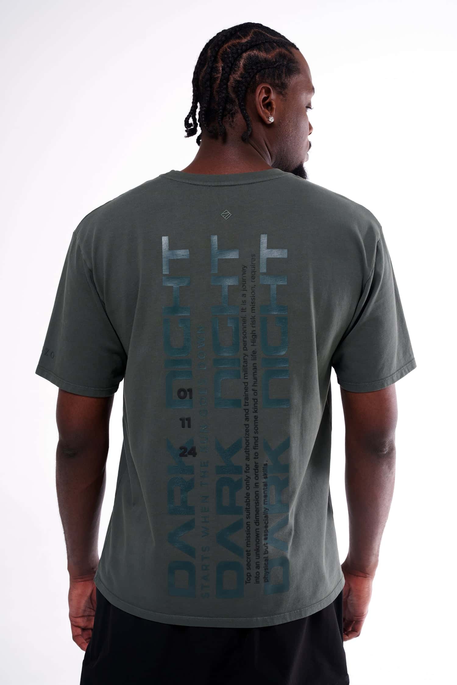 Camiseta dark verde - miniatura 4