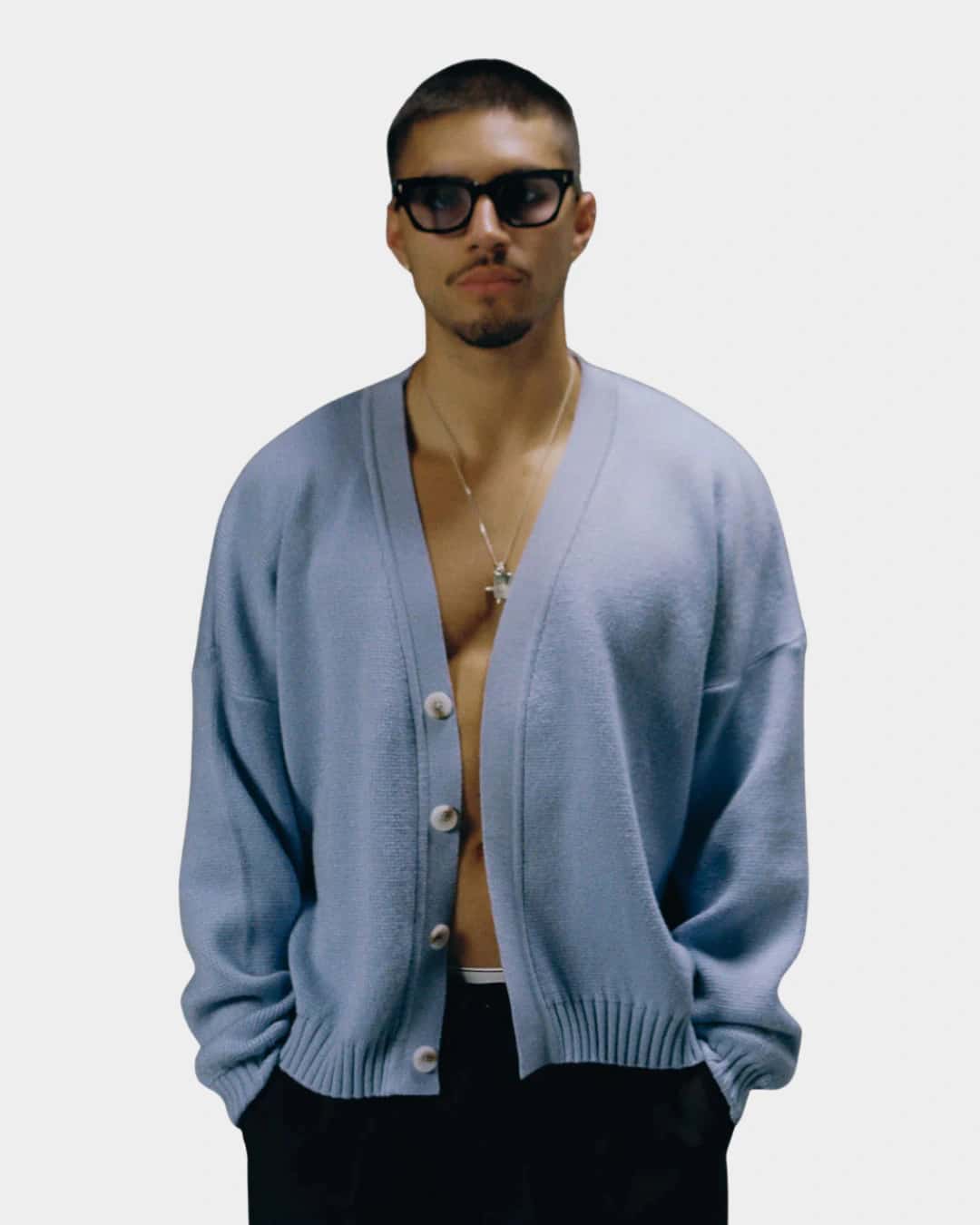 BABY BLUE CARDIGAN