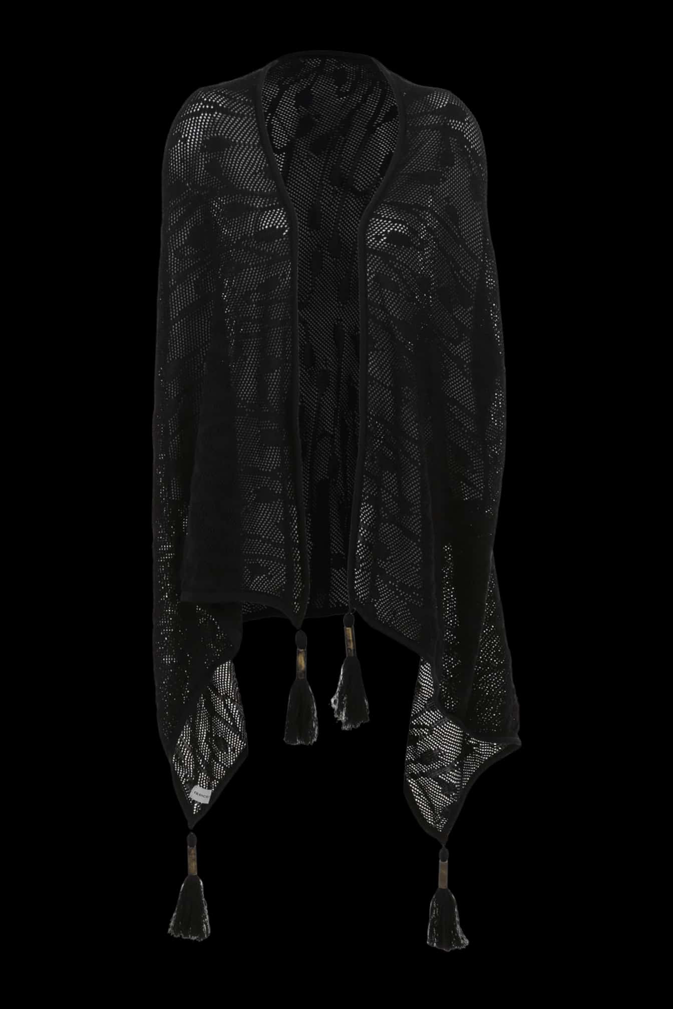 Foulard Garden Calado – Negro
