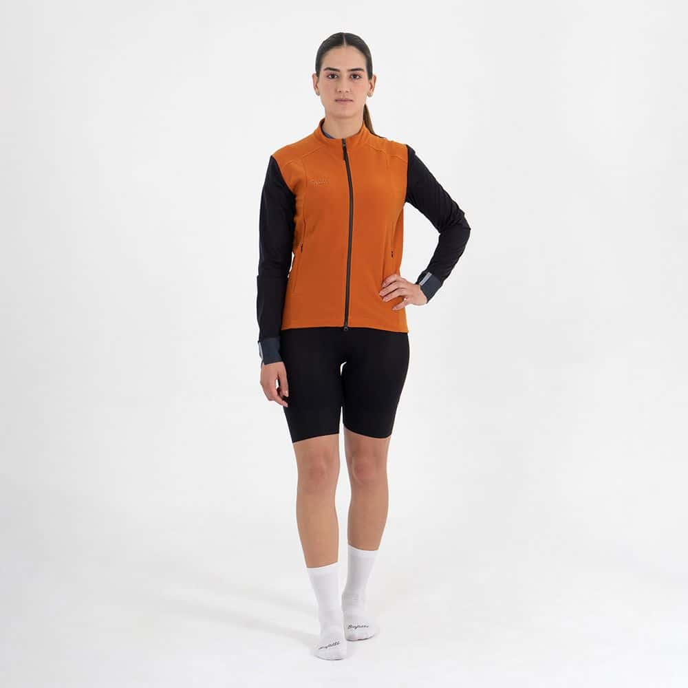 CHAQUETA CICLISMO THERMALTECH ORANGE UNISEX - miniatura 3