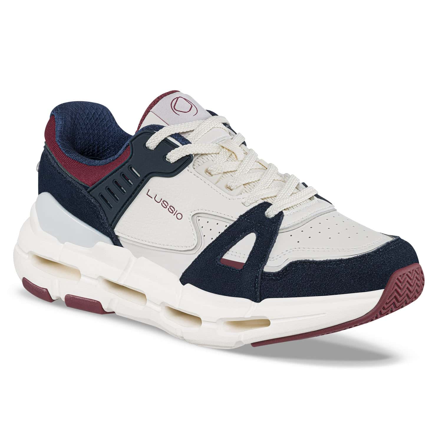 Zapatos Casuales Denzaro Beige-Azul O Lussio Para Hombre