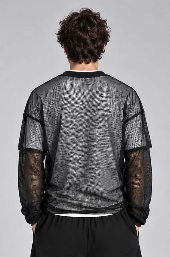 Buzo Malla Sogno/Studio Boxy- Negro - miniatura 3