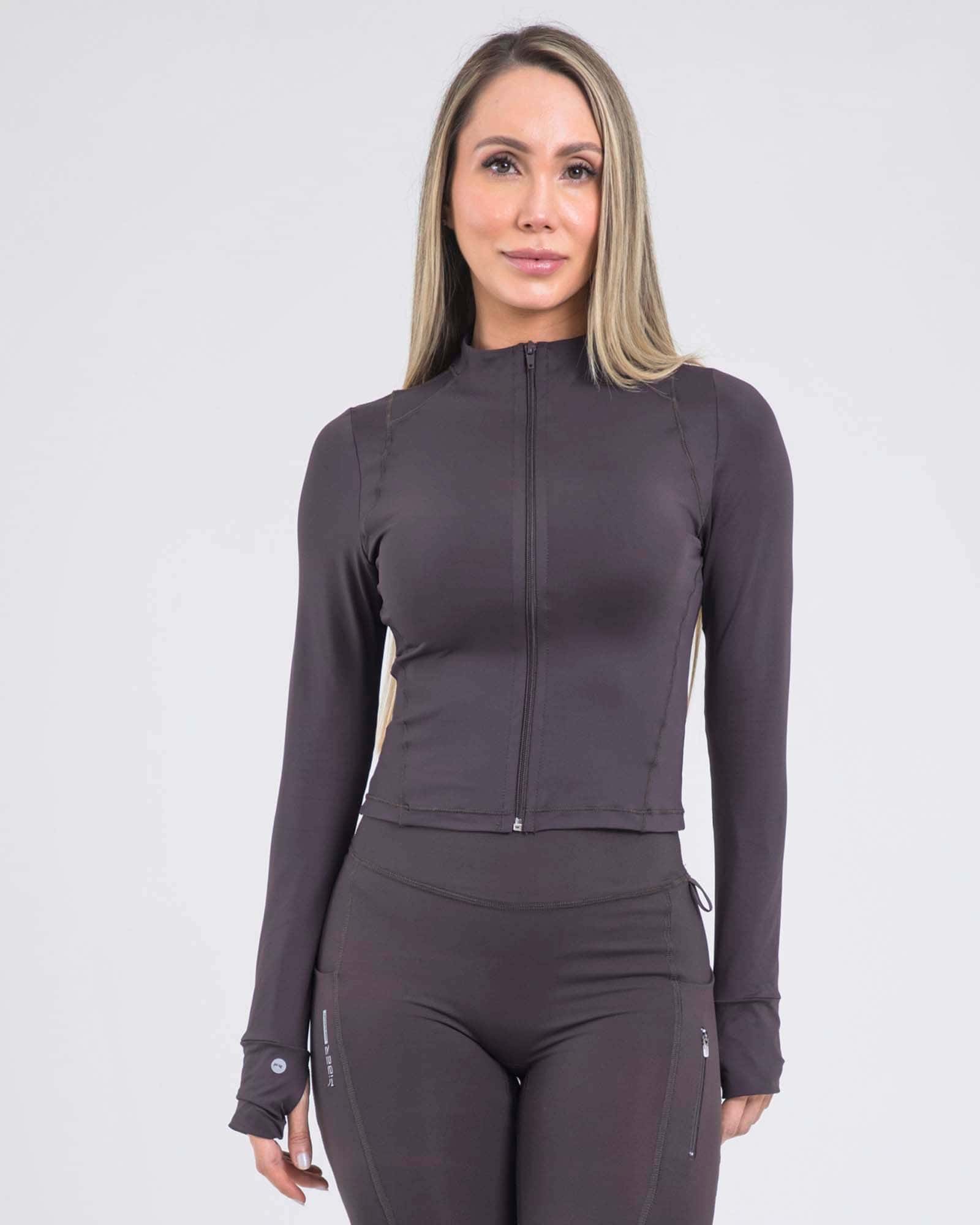 Chaqueta sculpt edge chocolate walnut outdoor FIBER