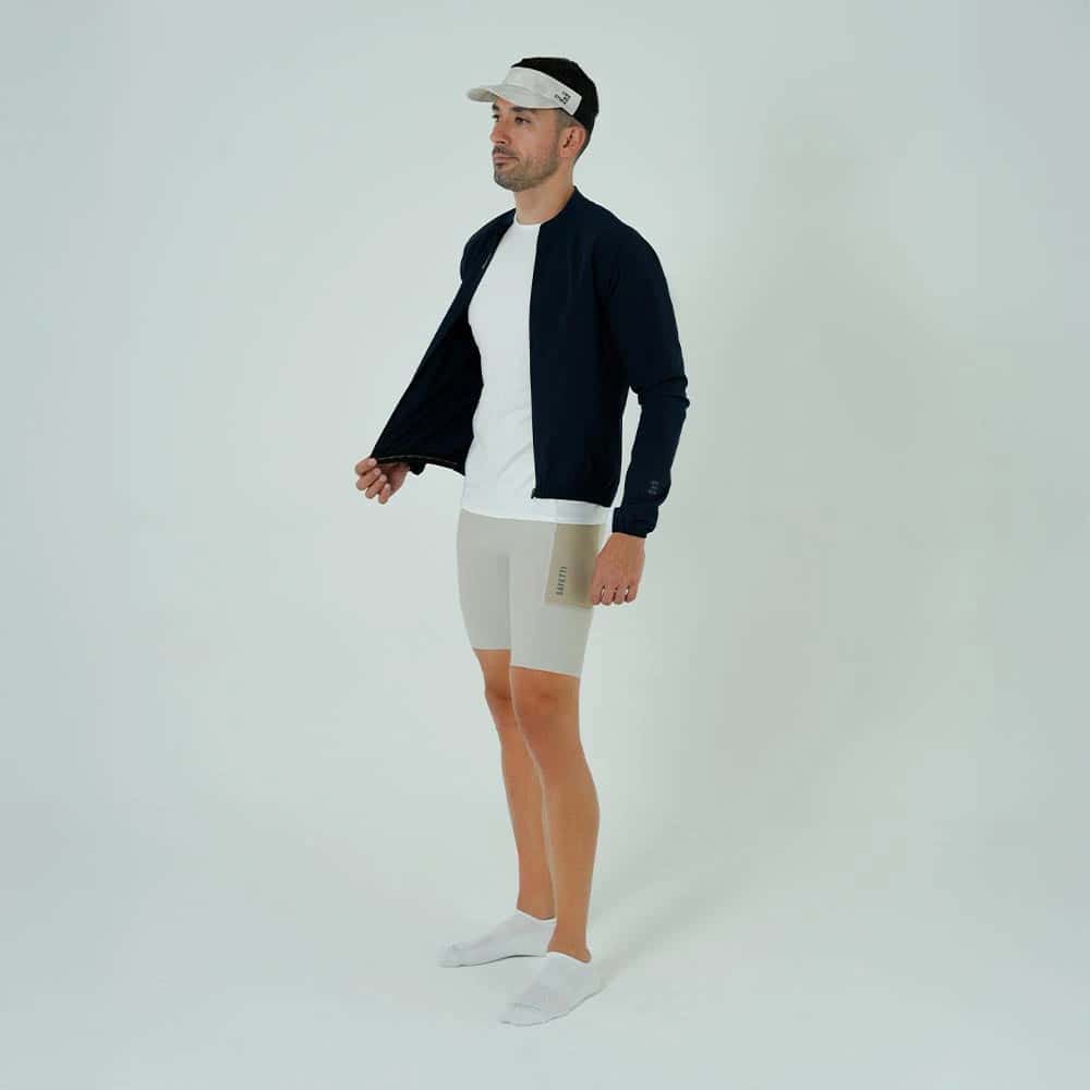 CHAQUETA RUNNING AQUALITE AZUL OSCURO PARA HOMBRE - miniatura 1