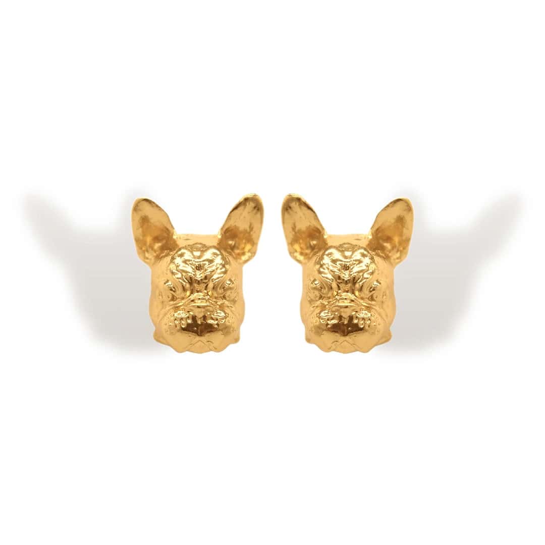 Aretes de Bulldog Francés