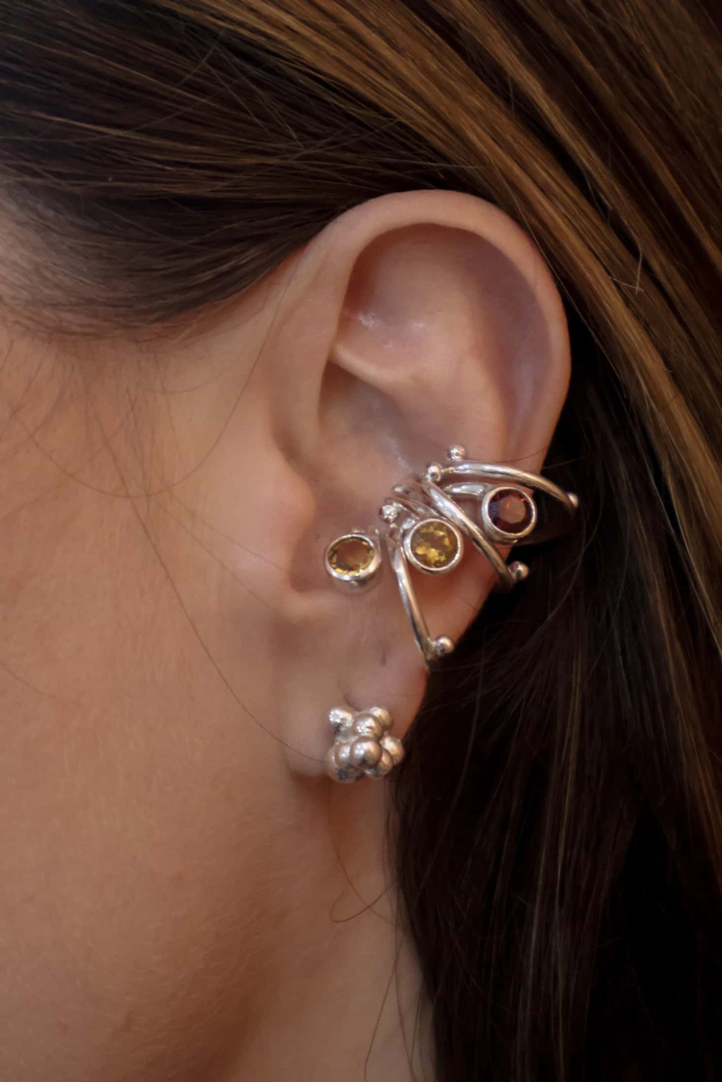 Naga Ear Cuff Gold - miniatura 2