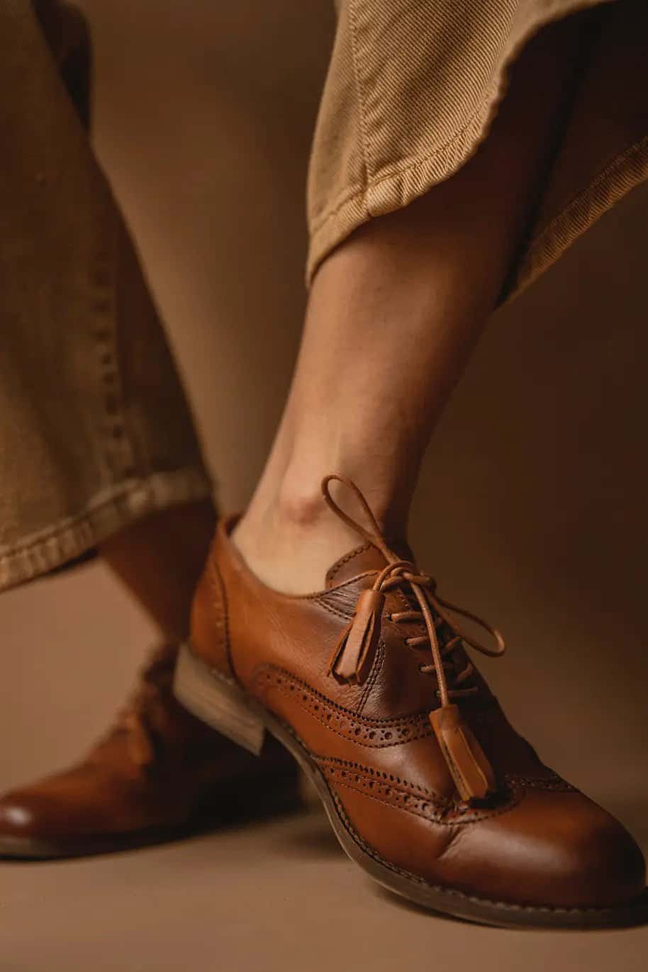 Botas Oxford Miel