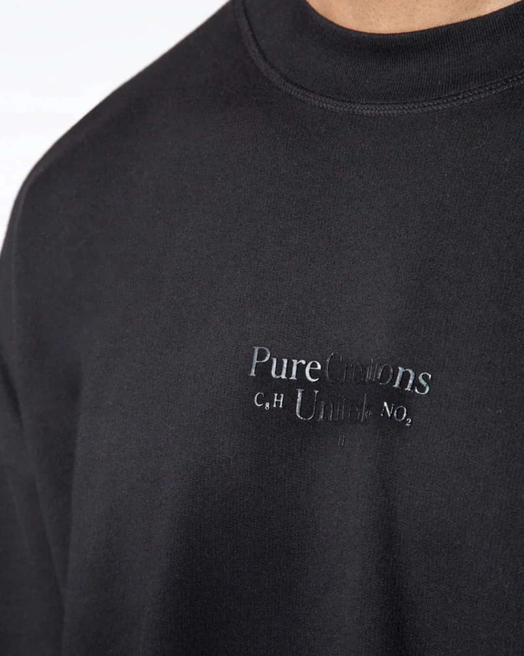 DOPAMINE BLACK LONG SLEEVE T-SHIRT - miniatura 2